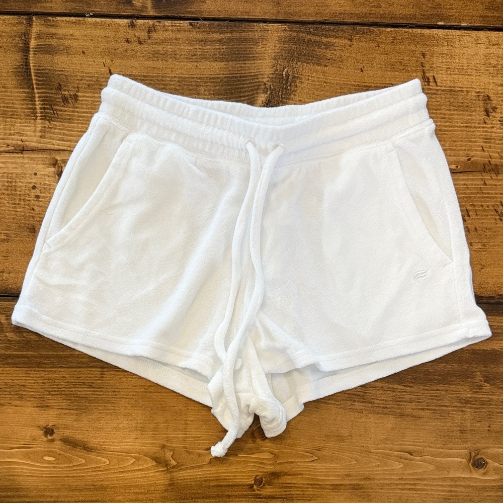 Fabletics White Athletic Shorts